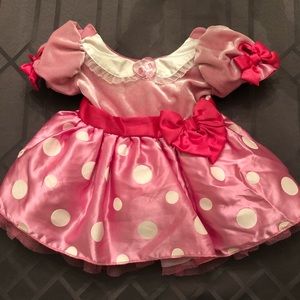 Pink Minnie mouse costume 3-6 mos